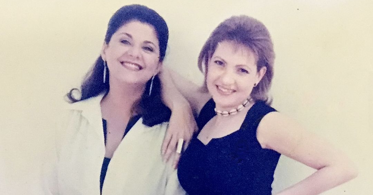 Susana Pérez y Beatriz Valdés en una foto de 2004 © Instagram / Susana Pérez