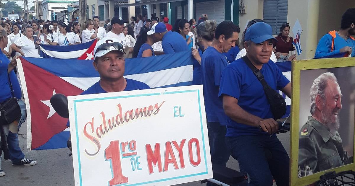 Régimen afirma que cuatro millones de cubanos desfilaron el Primero de Mayo 