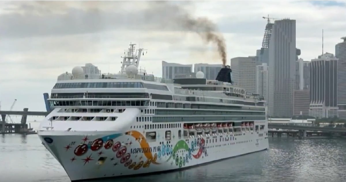 El crucero Norwegian Pearl (imagen de referencia) © Captura de video/NBC Miami
