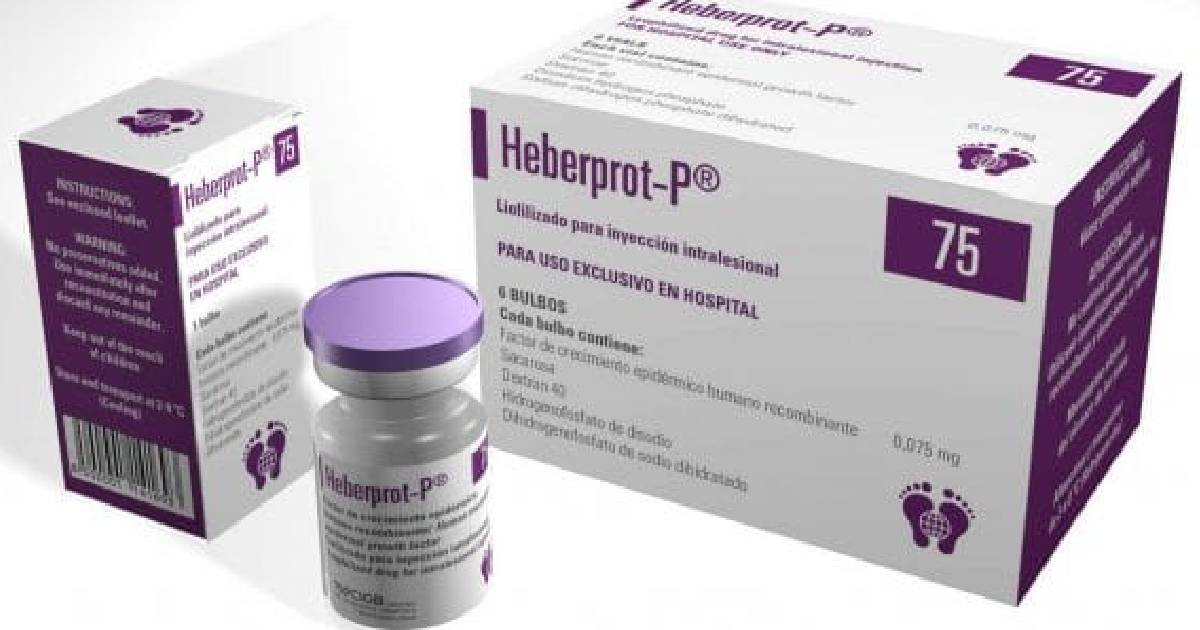 Heberprot-P © BioCubaFarma / Facebook
