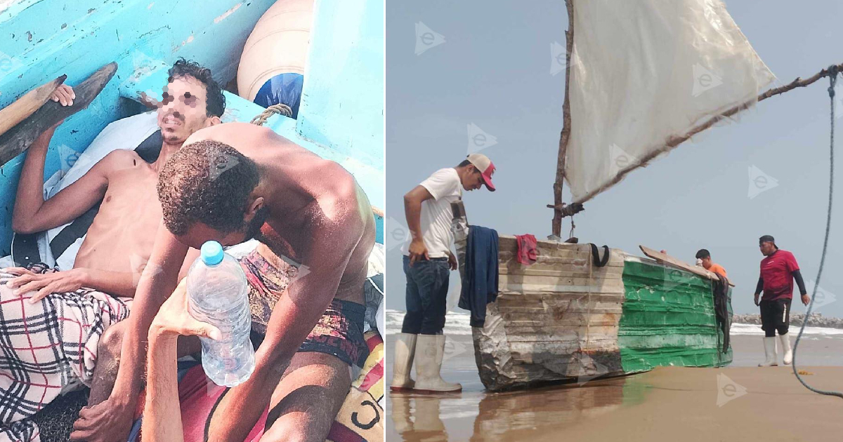Cubanos rescatados en México © Facebook/ EnlaceMx Noticias