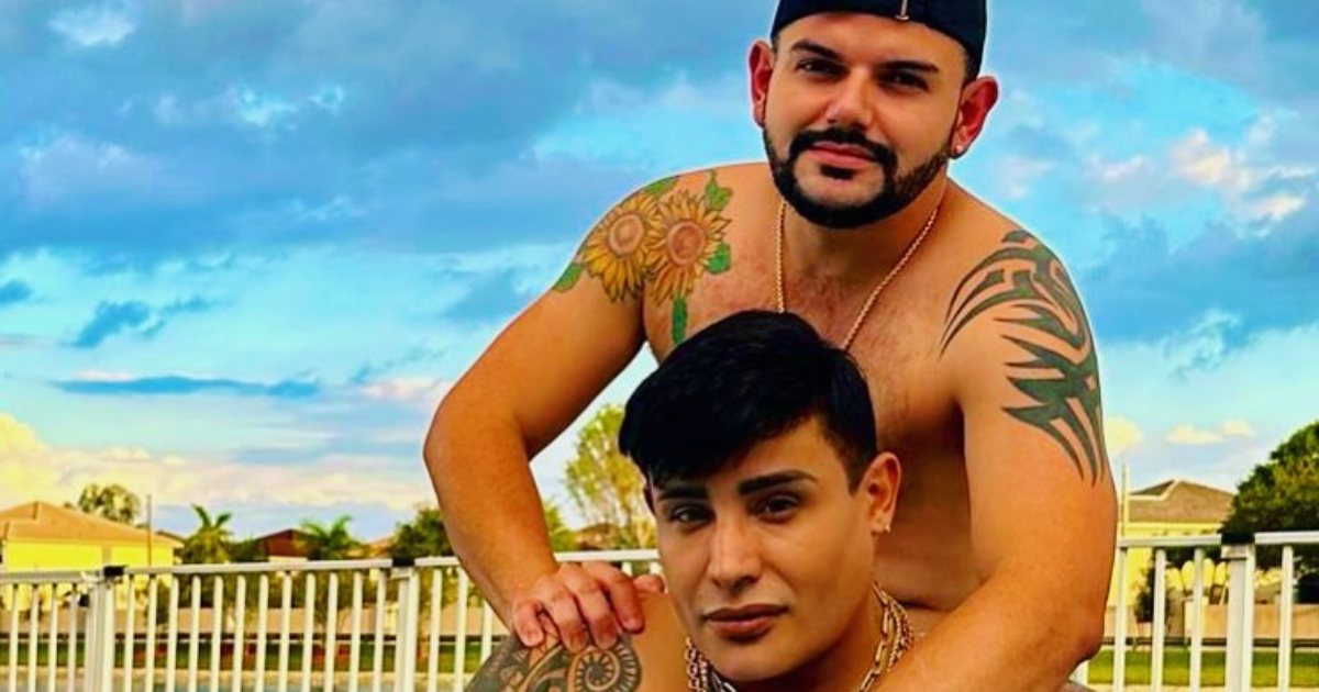 Eduardo Antonio y su esposo © Instagram / Eduardo Antonio