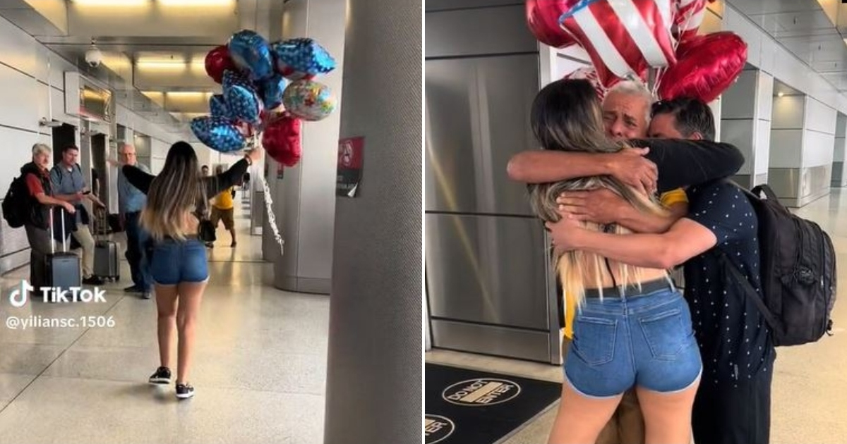 Young Cuban Woman Reunites with Family in the United States: "The Wait Felt Endless"