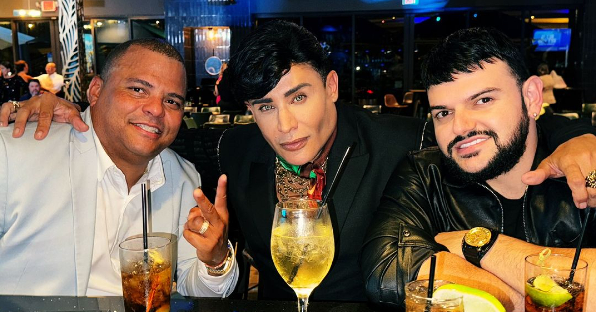 Eduardo Antonio junto a Omar Romero y Roy García © Instagram / Eduardo Antonio
