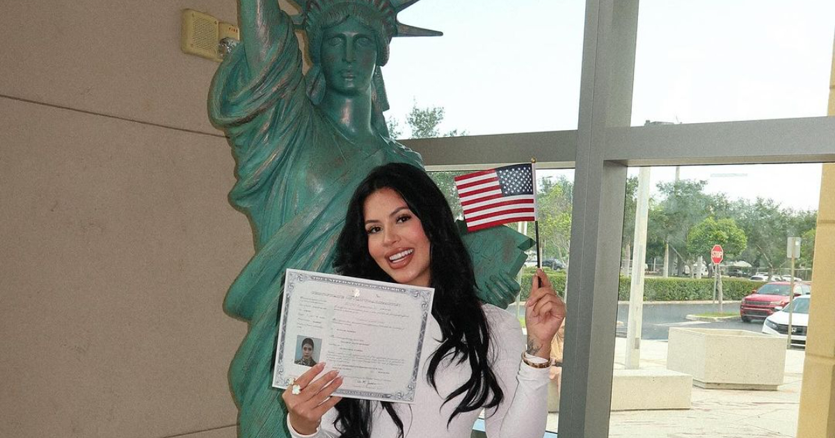La Dura Celebrates Becoming a U.S. Citizen