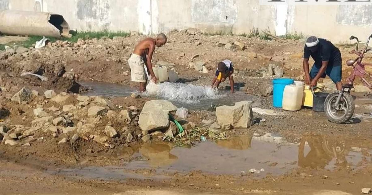 Los problemas con el abasto de agua persisten en Santiago de Cuba © Facebook/Yosmany Mayeta Labrada