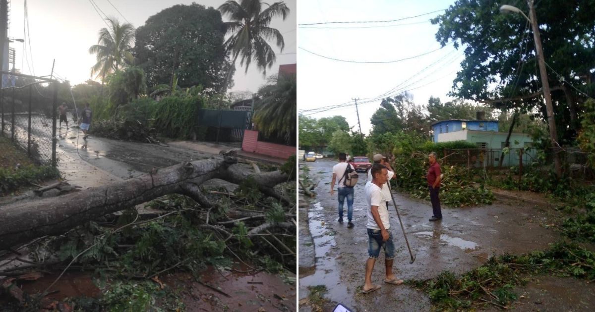 Severe Storm Wreaks Havoc in Boyeros Municipality, Havana