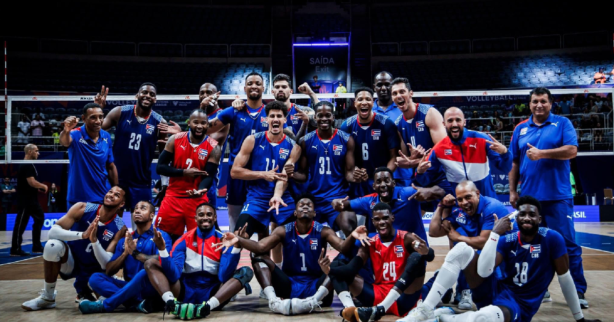 Cuban Men's Volleyball Team Inches Closer to Paris 2024 Olympics