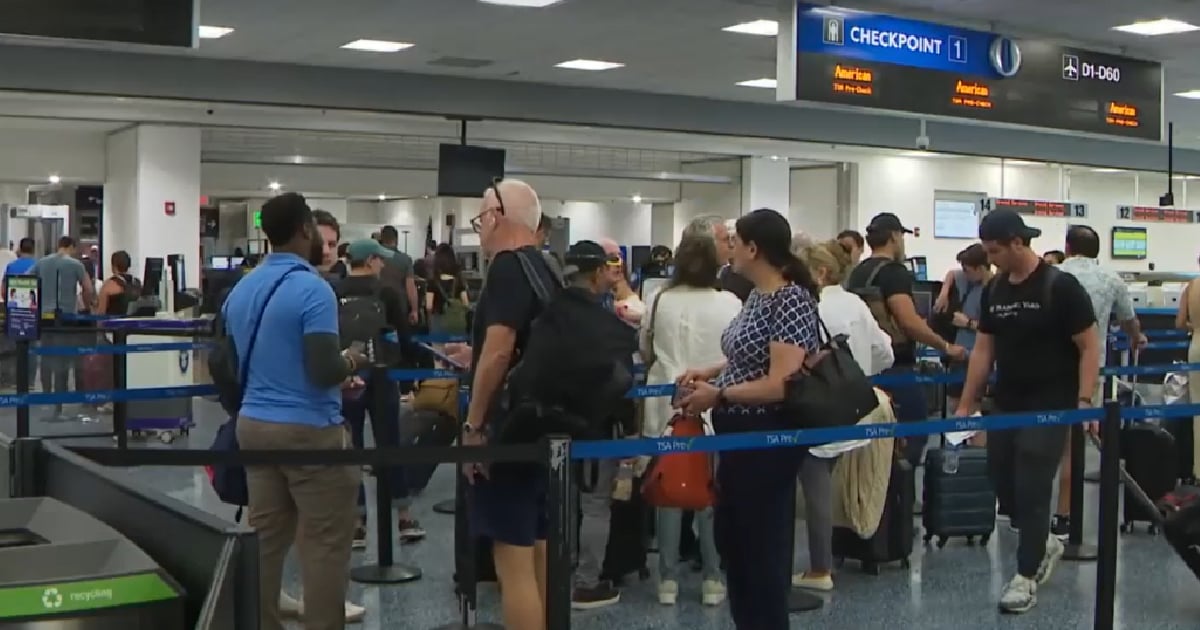 Aeropuerto Internacional de Miami © Captura de Video/Local 10 News