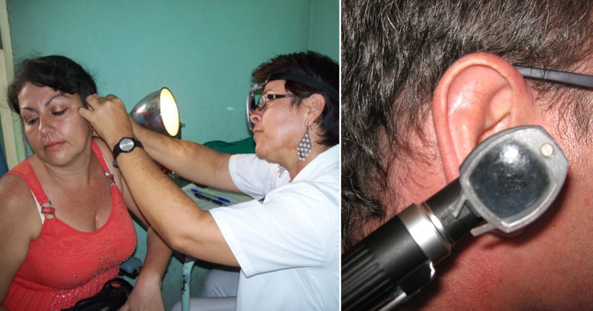 Otorrinos de Camagüey no tienen otoscopios para trabajar. © Collage blog cubaencuba y Wikipedia