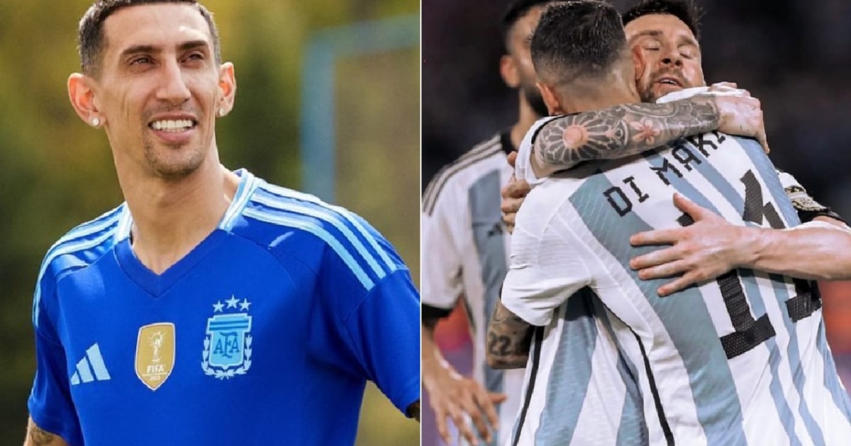 Messi y Di María, inseparables con Argentina © Instagram/Ángel Di María