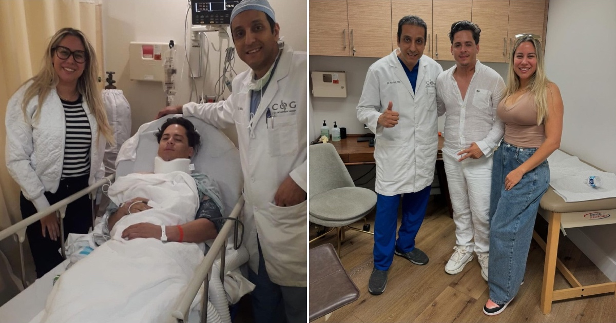 Mario Cedeño, Partner of Srta Dayana, Recovers After Complex Surgery in Miami: "We're Getting Through This"