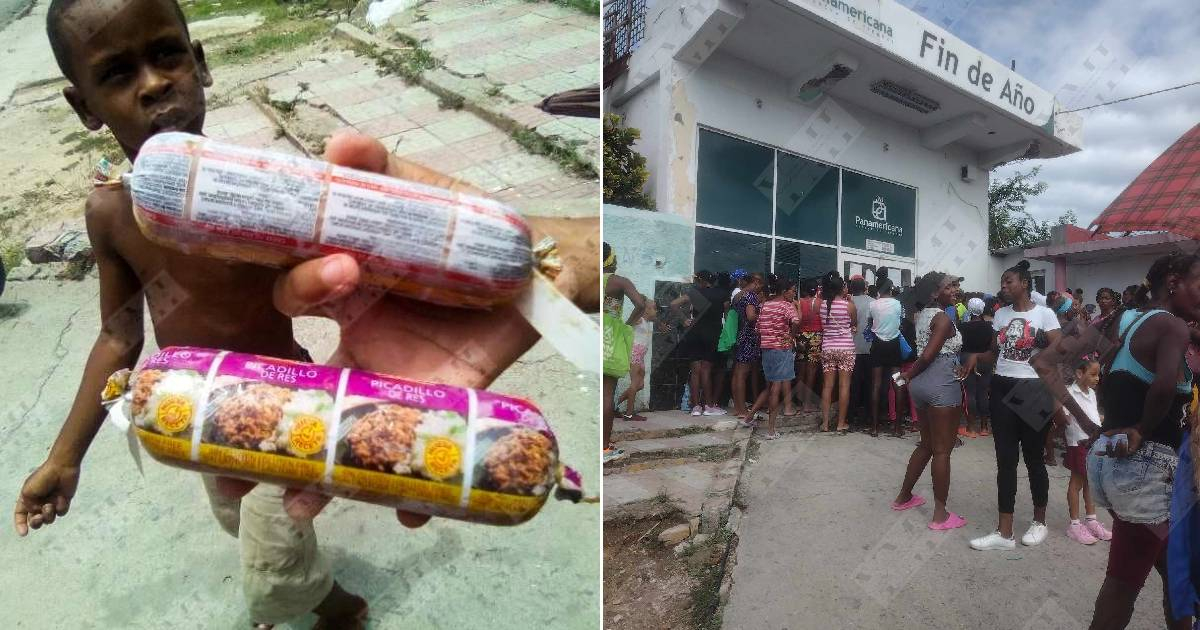 Mothers in Cuba Endure Long Lines to Purchase Ground Meat for Children's Day