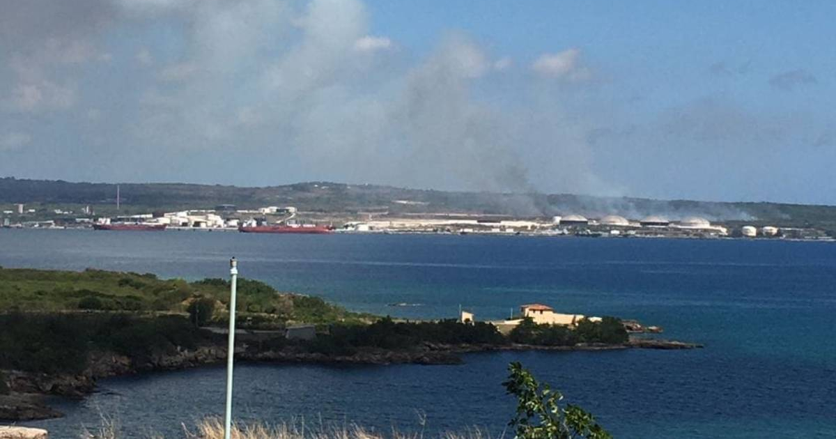 Fire Breaks Out Near Matanzas Supertanker Base