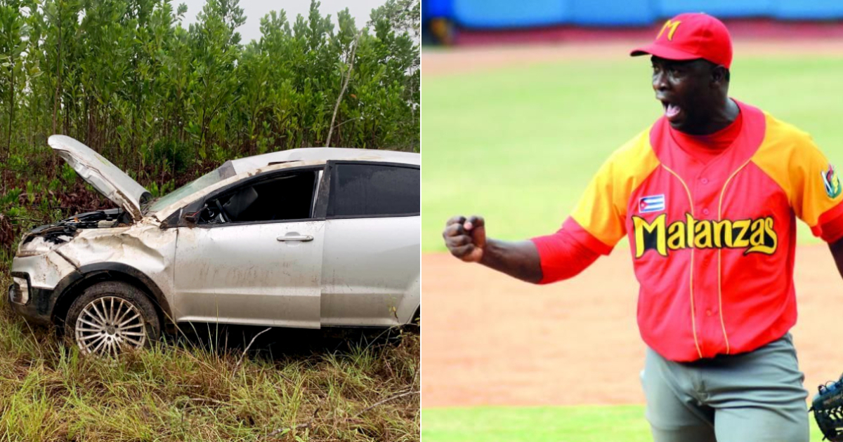 Pitcher from Matanzas, Noelvis Entenza, Involved in Car Accident in Cuba