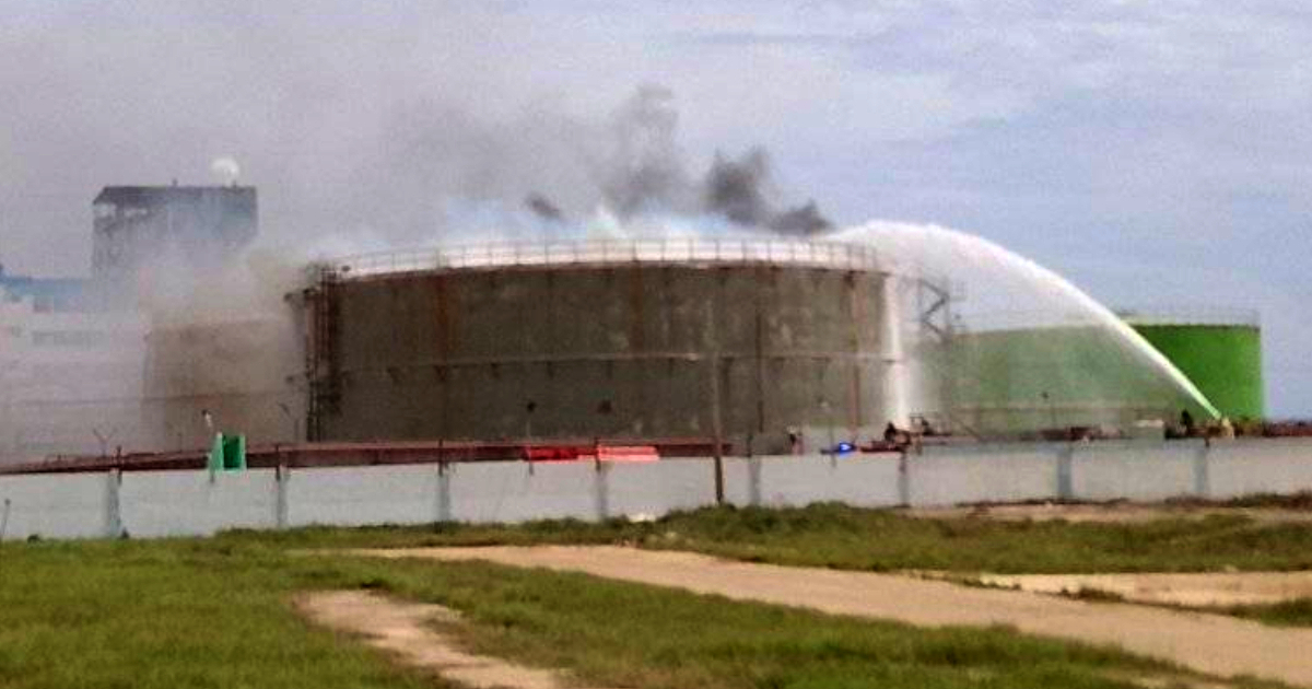 Fire Contained at Fuel Tank of Antonio Guiteras Thermoelectric Plant