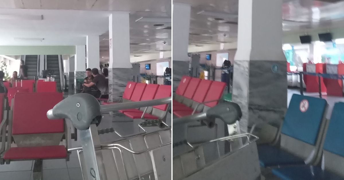 Cuban Traveler Criticizes Deplorable Conditions at Havana Airport: "Like an Abandoned Baseball Field"