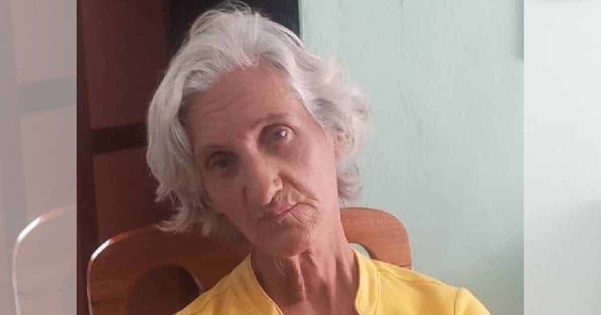 Juana María Curbelo Santana fue vista por última vez el 22 de junio, en Mantilla © Facebook/YoSíTeCreo en Cuba