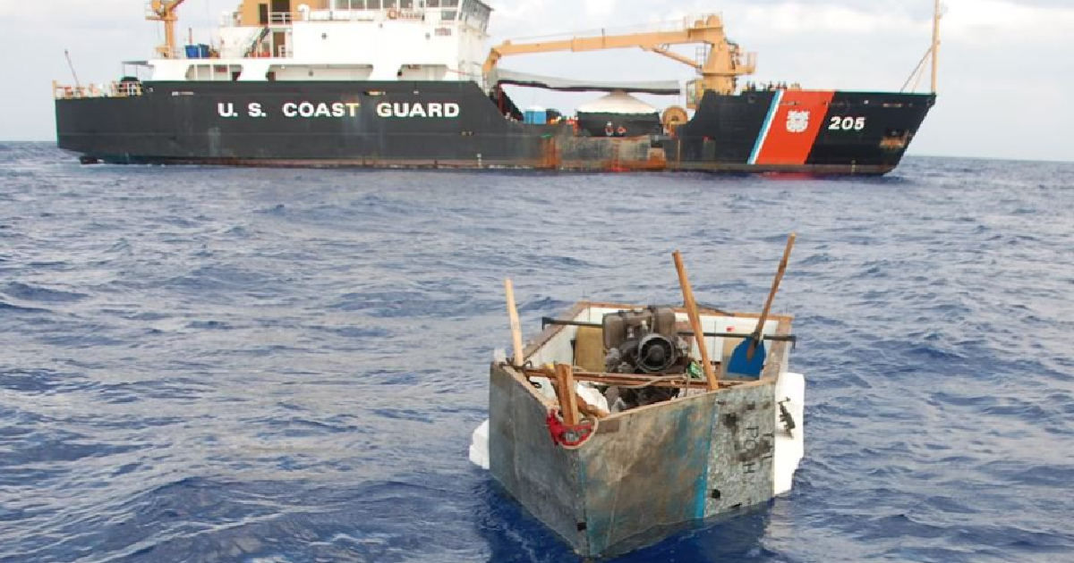 U.S. Coast Guard Returns Seven Cuban Rafters Intercepted Near Florida Keys