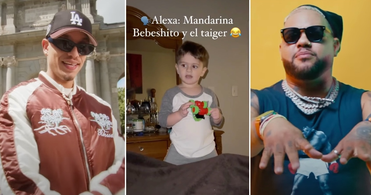 A Young Fan Requests His Favorite Song from Alexa: Bebeshito and El Taiger's "Marca Mandarina"