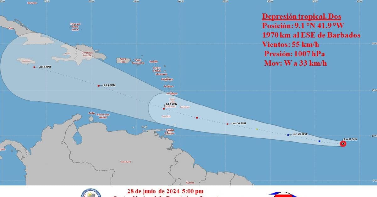 Tropical Depression Forms, Could Become Hurricane Near Cuba
