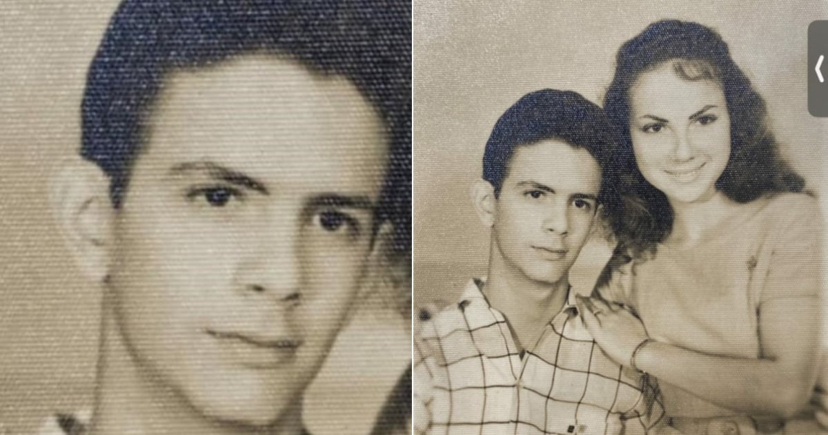 Pareja de novios cubanos hace más de 65 años © Sara Rodríguez / Facebook