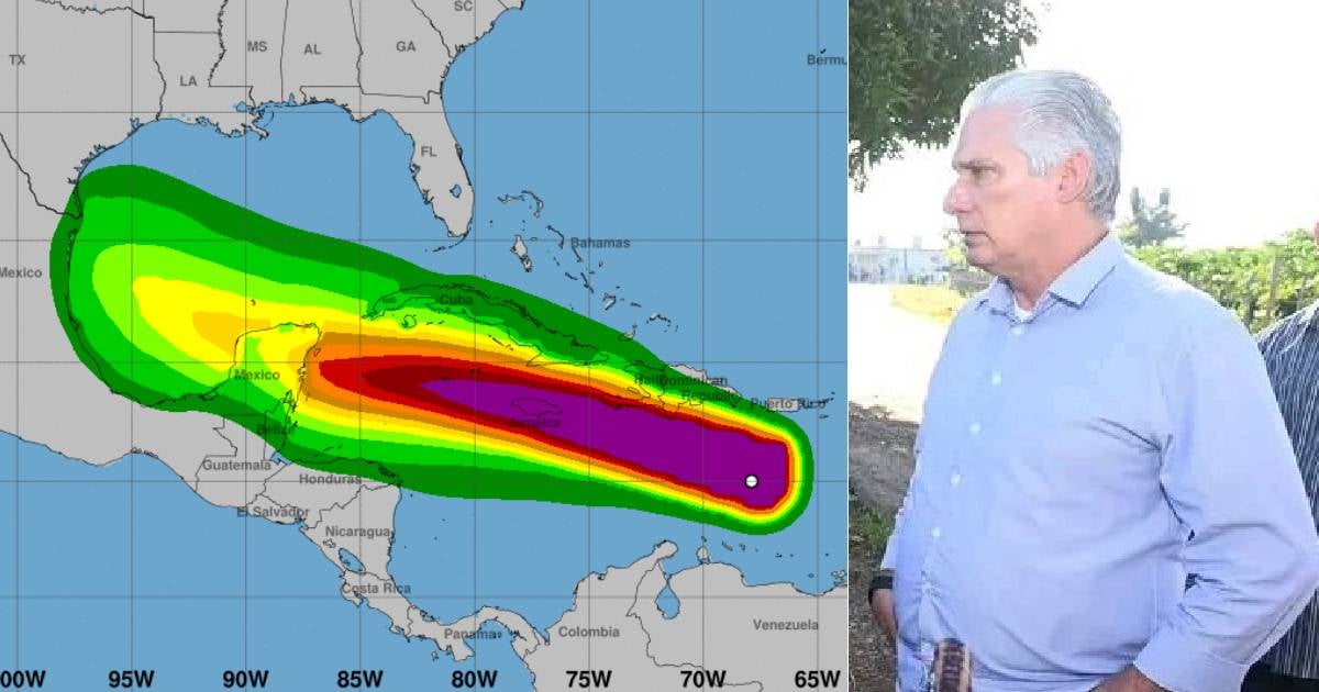 Diaz-Canel asks Cubans to be ‘on alert’ ahead of Hurricane Beryl