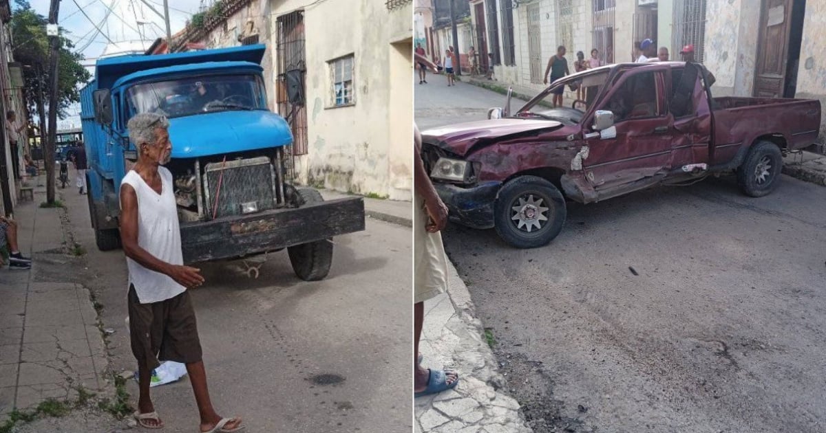 Camión y camioneta implicados © ACCIDENTES BUSES & CAMIONES por más experiencia y menos víctimas! / Facebook / Lázaro Duarte 