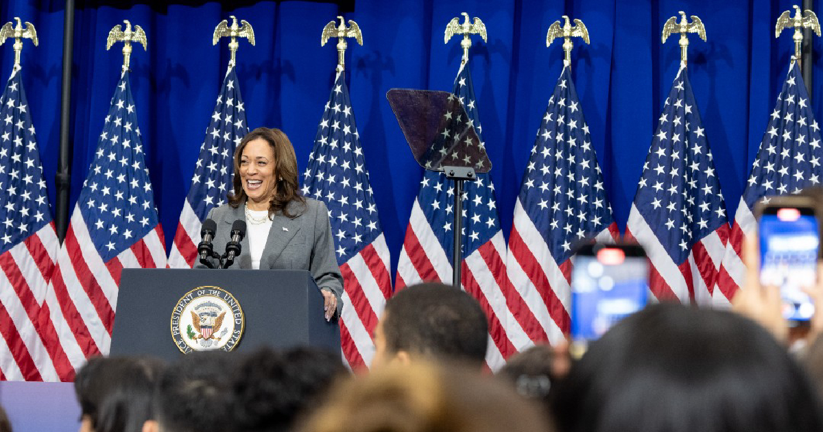 Kamala Harris, vicepresidenta de Estados Unidos © X/Kamala Harris