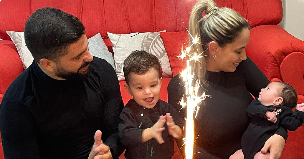 Double Celebration for Alejandro Cuervo and Arletis Rodríguez: Aston's First Month and Bastian's 21 Months