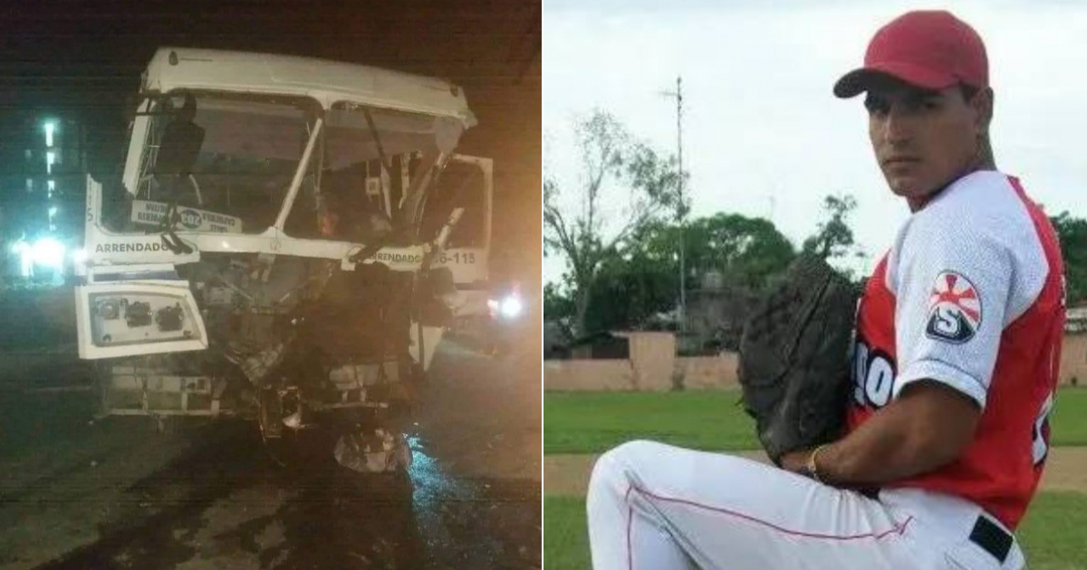 Expelotero cubano Vladimiro Torres muere en trágico accidente en Holguín