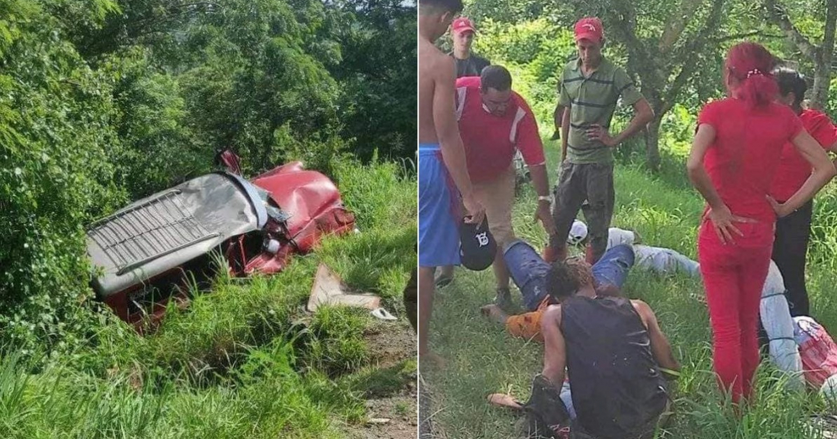 Several Injured in Moa Traffic Accident, Holguín