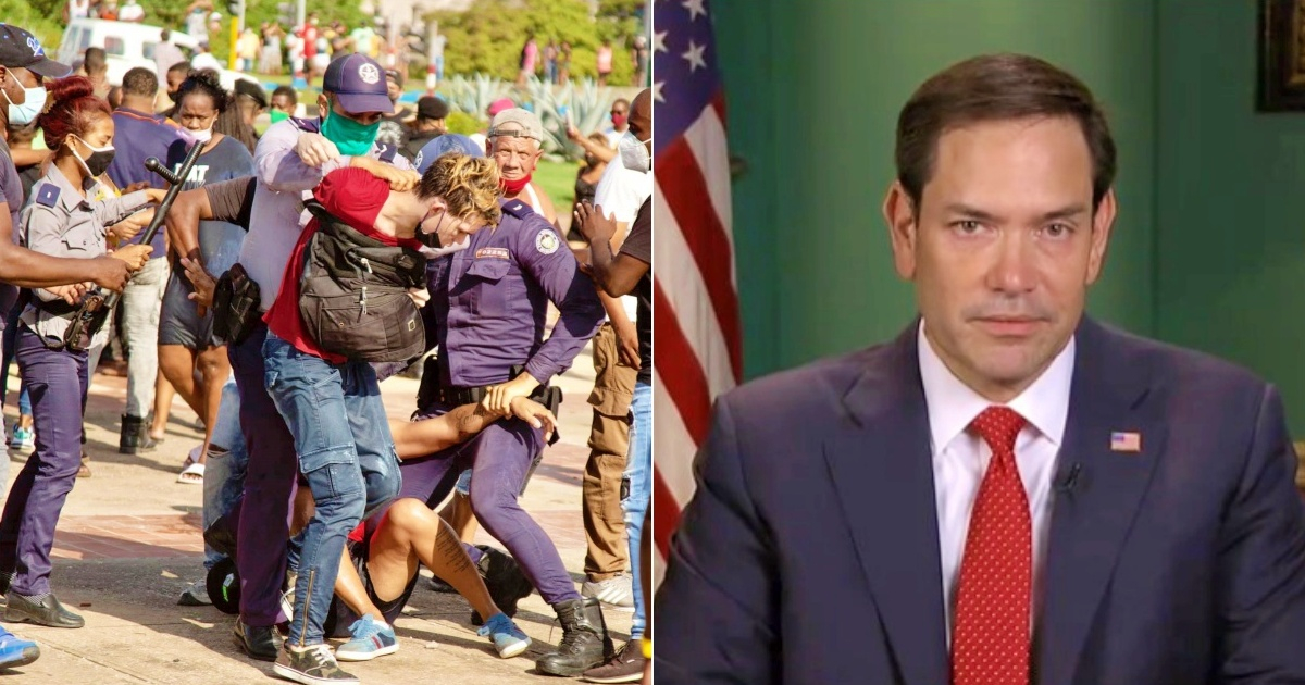 Marco Rubio Reflects on Third Anniversary of 11J: "Cubans Are Worse Off Now"