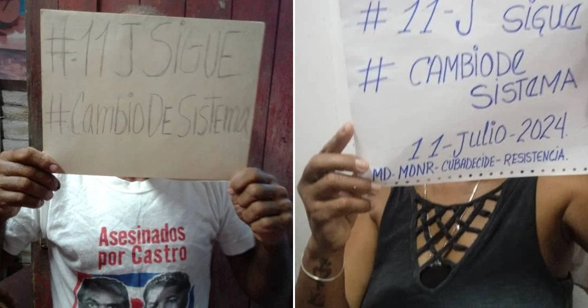 Cubanos rememoran el 11J y claman por un cambio de sistema