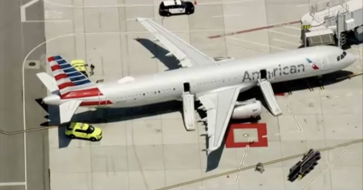 Audio revela momento crítico de evacuación por incendio en avión de American Airlines