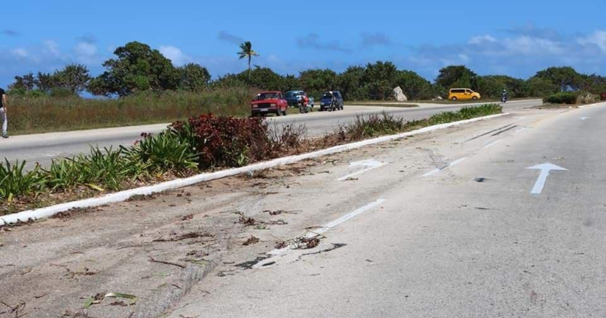 Autopista Nacional en Jagüey Grande © Facebook/Suney San Roman