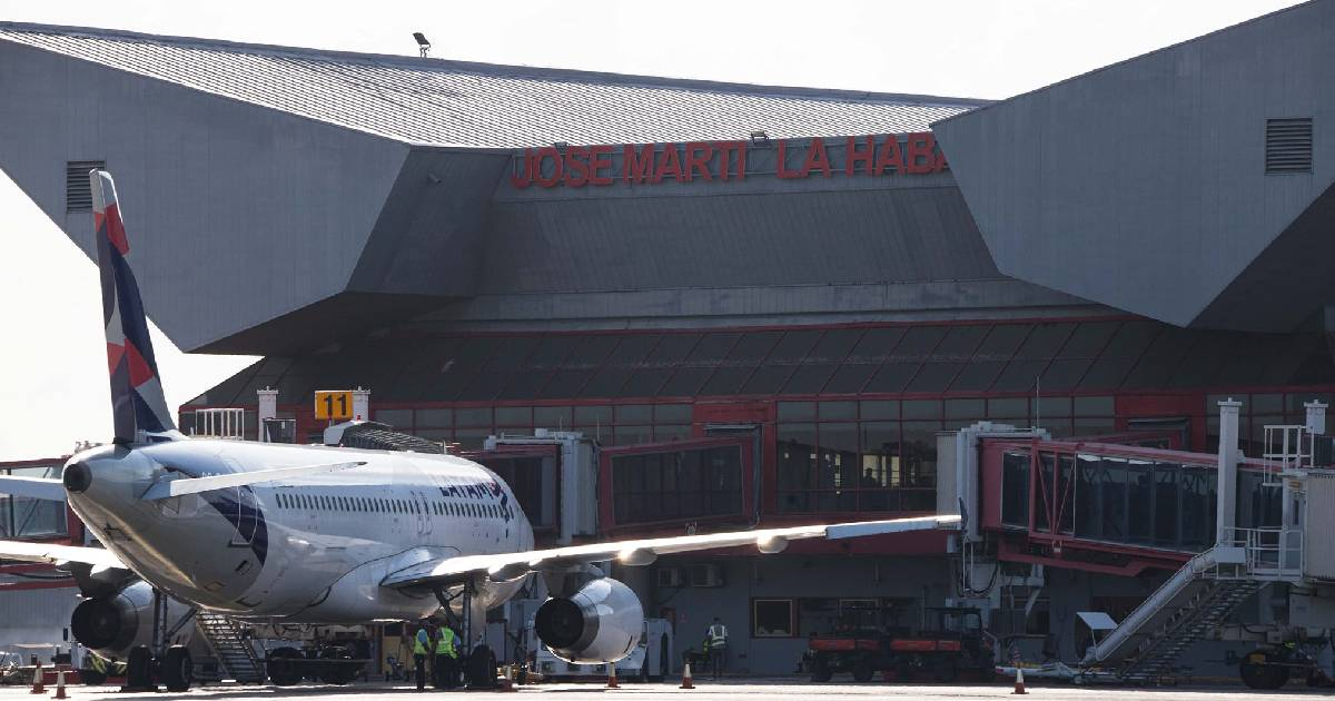 Aeropuerto José Martí de La Habana © Facebook/Eduardo Rodríguez Dávila