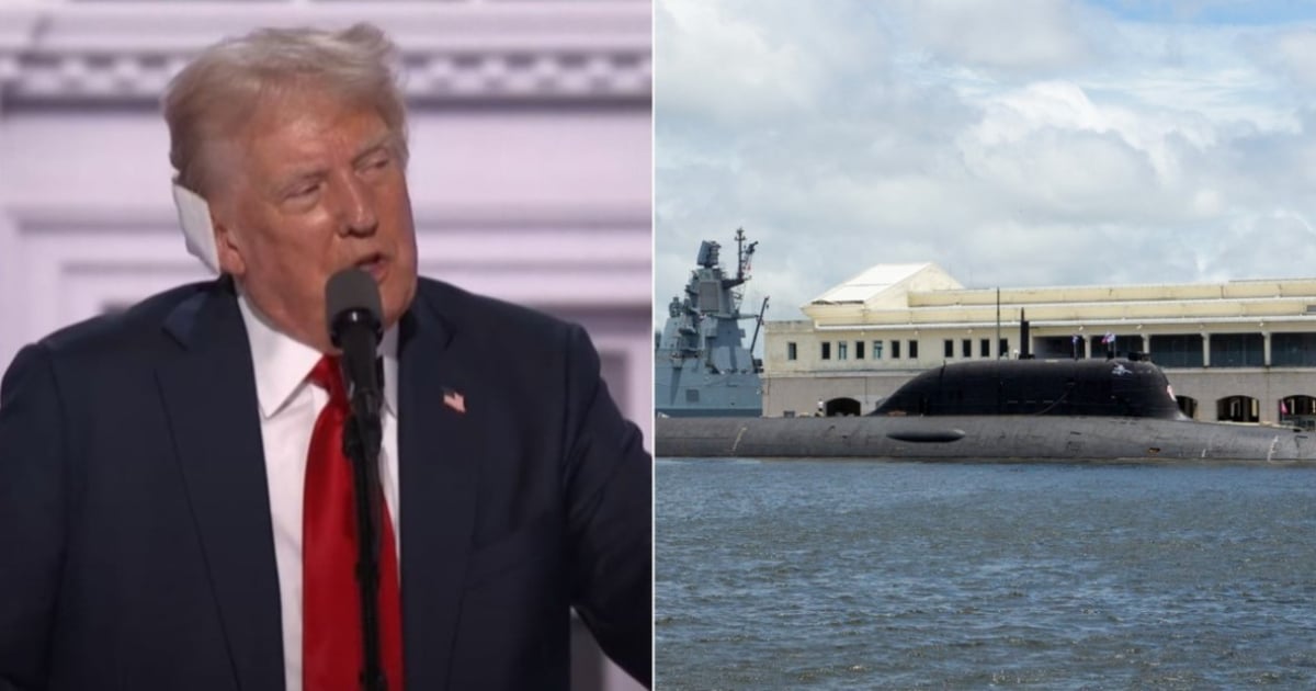 Trump critica la presencia de submarino nuclear ruso en Cuba