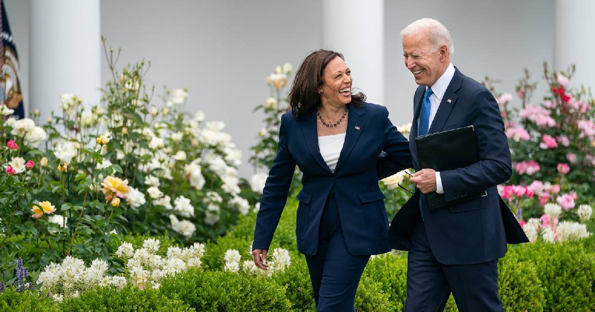 Joe Biden y Kamala Harris © X/Joe Biden