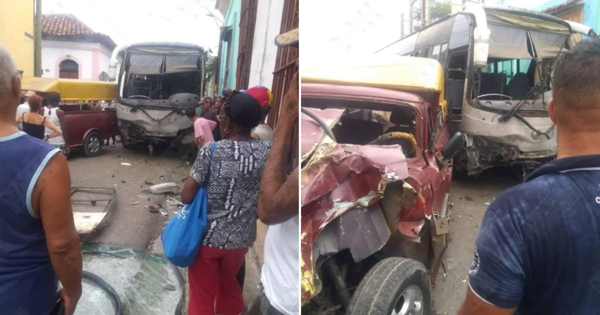 Accidente de tránsito en Santiago de Cuba deja varios heridos