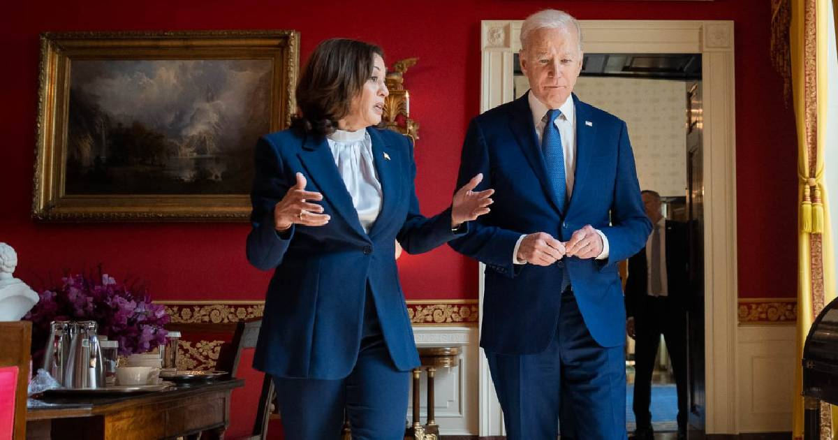 Kamala Harris junto a Joe Biden © X/Kamala Harris