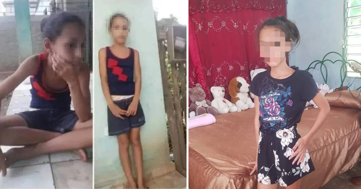 Cubanos se organizan para asistir a Camila, una niña en extrema pobreza en Camagüey