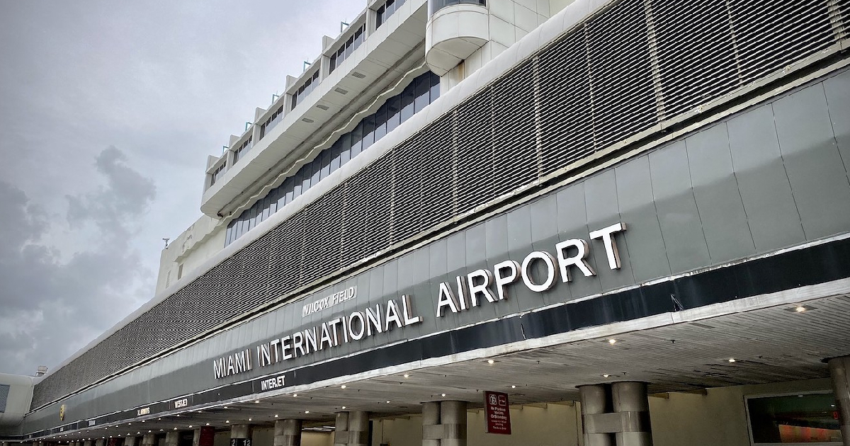 Aeropuerto Internacional de Miami © Redes sociales