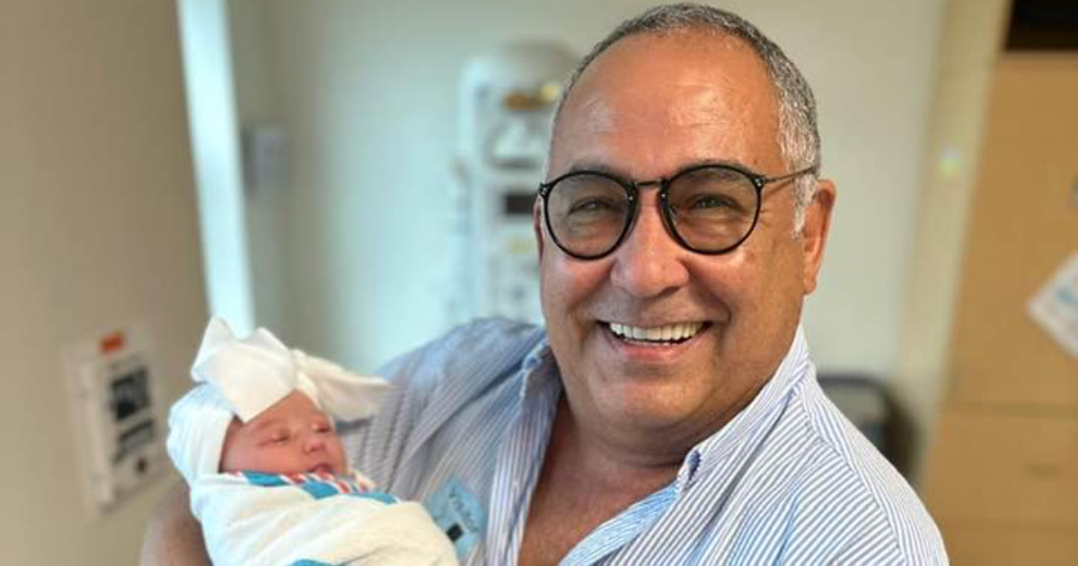 Albertico Pujol Welcomes His First Granddaughter: "I've Just Become a Grandfather"