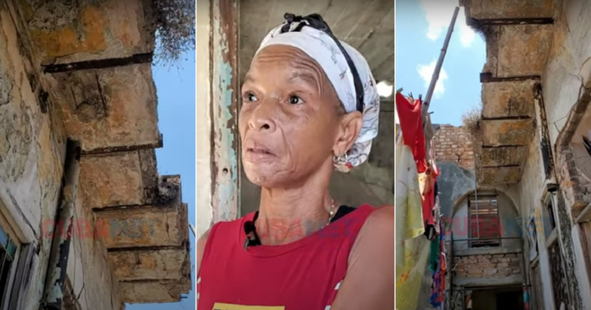 Cuban Family Lives in Constant Fear as Home Faces Imminent Collapse in Havana