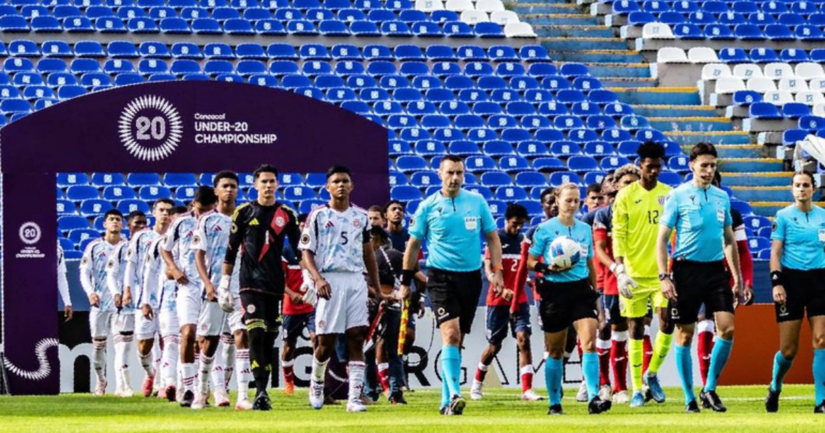 Futbolistas del Premundial Sub-20 © X/CONCACAF