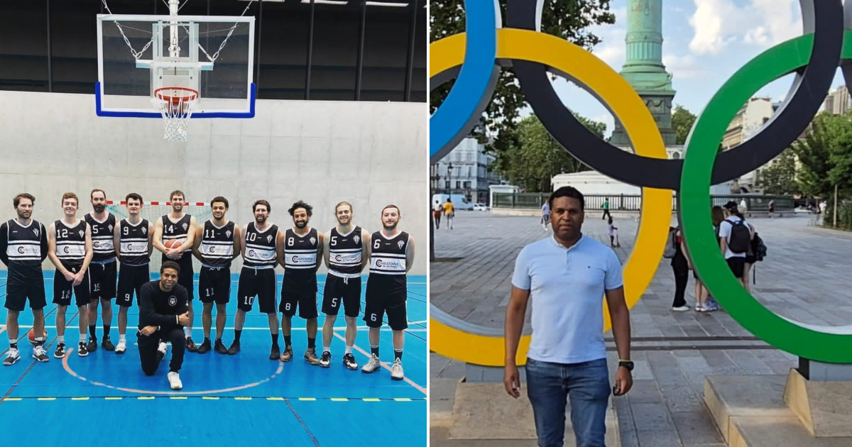 Former Cuban Basketball Player Karel Negrete Vázquez Thrives as a Coach in Paris