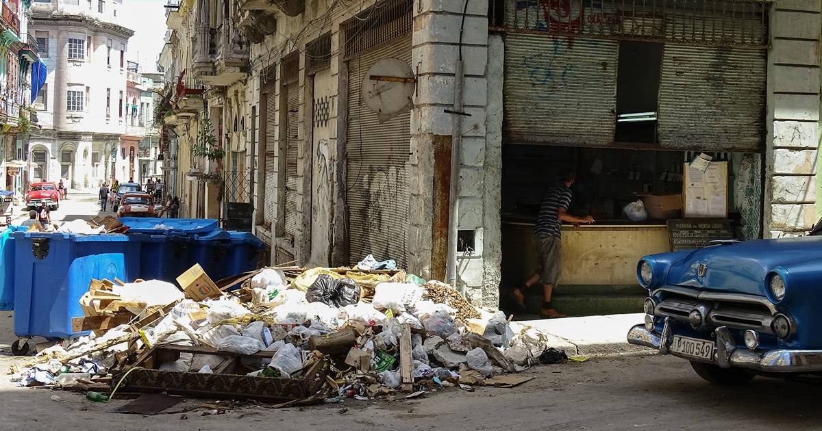 Basura en La Habana © CiberCuba