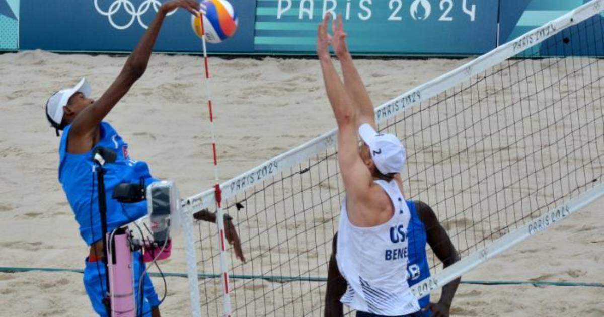 Victoria inicial de cubanos sobre Estados Unidos en voleibol de playa en los Juegos Olímpicos