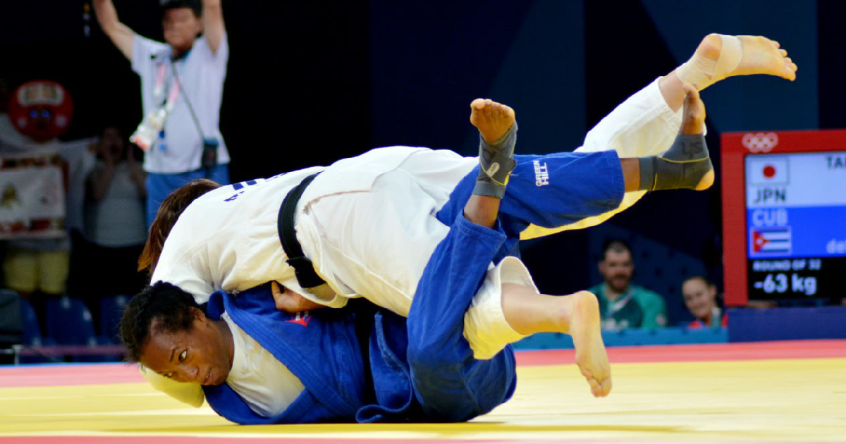 Cuban Judoka Maylín del Toro Out in Paris 2024 Debut